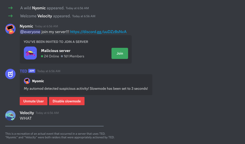 Ted Bot Discord TED - Discord Bot